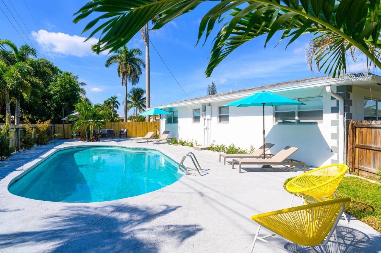 Luxury Casa 4 Bedrooms With Pool & Game Room 15 Mins To Ocean Fort Lauderdale Exteriör bild