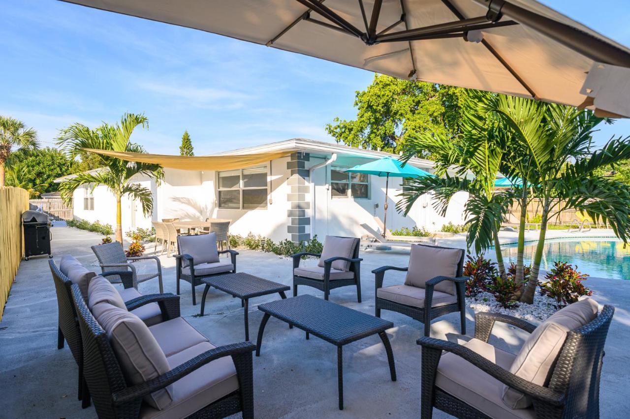 Luxury Casa 4 Bedrooms With Pool & Game Room 15 Mins To Ocean Fort Lauderdale Exteriör bild