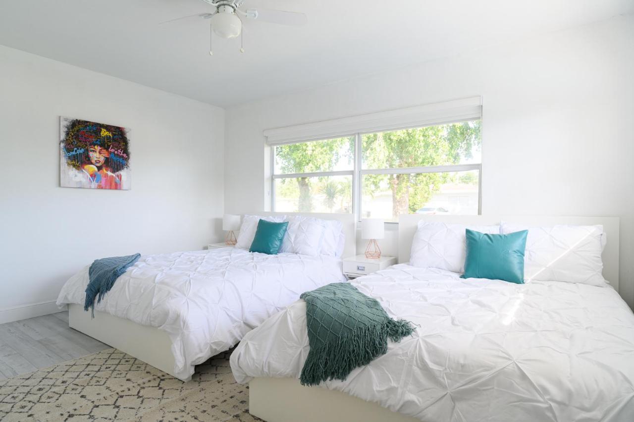 Luxury Casa 4 Bedrooms With Pool & Game Room 15 Mins To Ocean Fort Lauderdale Exteriör bild