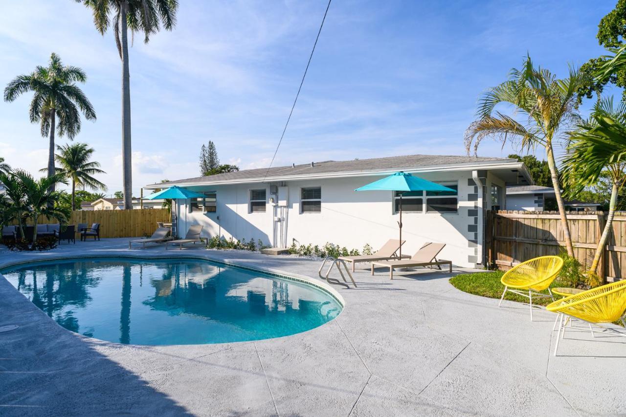 Luxury Casa 4 Bedrooms With Pool & Game Room 15 Mins To Ocean Fort Lauderdale Exteriör bild
