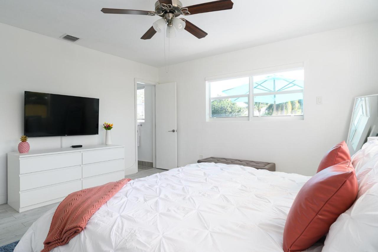 Luxury Casa 4 Bedrooms With Pool & Game Room 15 Mins To Ocean Fort Lauderdale Exteriör bild