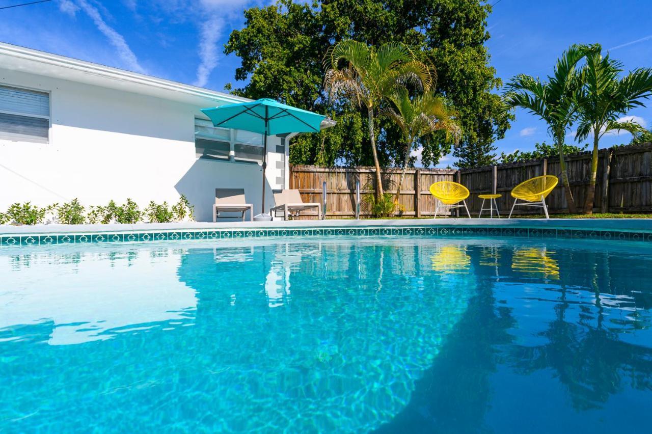 Luxury Casa 4 Bedrooms With Pool & Game Room 15 Mins To Ocean Fort Lauderdale Exteriör bild