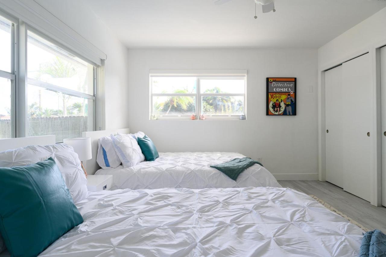 Luxury Casa 4 Bedrooms With Pool & Game Room 15 Mins To Ocean Fort Lauderdale Exteriör bild